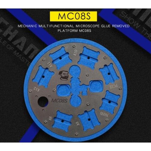 MECHANIC Multi-function Fingerprint repair Repair chip Microscope Rubber removing base for iphone 6/6s/6p/7/7p/8g/8P A8-A