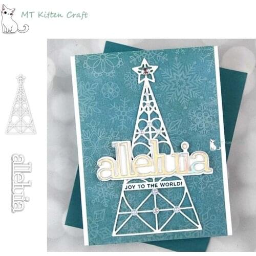 MT Craft Metal Cutting Dies Star christmas tree letters Scrapbooking Photo Album Decorative Embossing Paper Card Crafts Die Cut