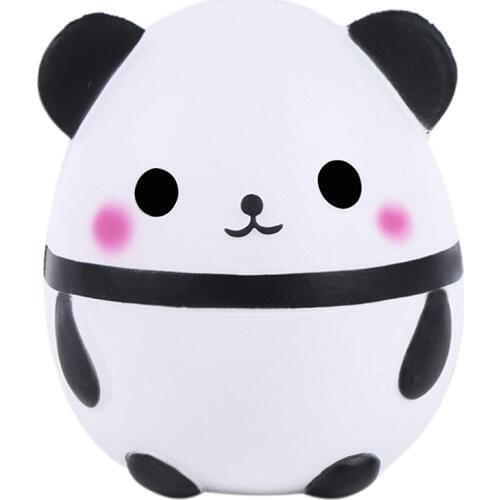 New Jumbo Kawaii Panda Squishy Slow Rising Creative Animal Doll Soft Squeeze Toy Bread Scent Stress Relief Fun for Kid Xmas Gift