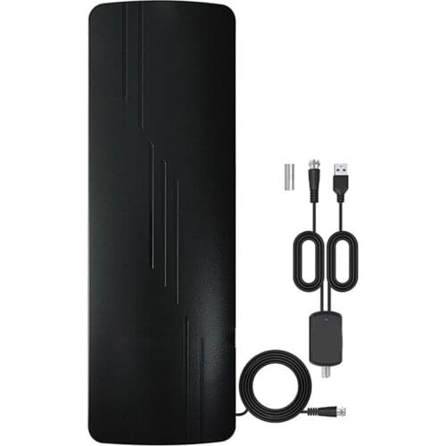 JABS New Technology Amplifiered Indoor Outdoor TV Antenna,Digital HD Antenna 36Ft Long Detachable Coax Cable Support TV
