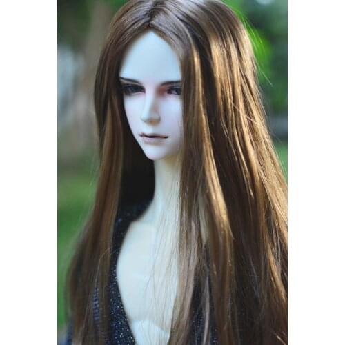 1/3 8-9" BJD Wig Super Doll Wig Fashion Long Style Mohair Doll Hair Wig