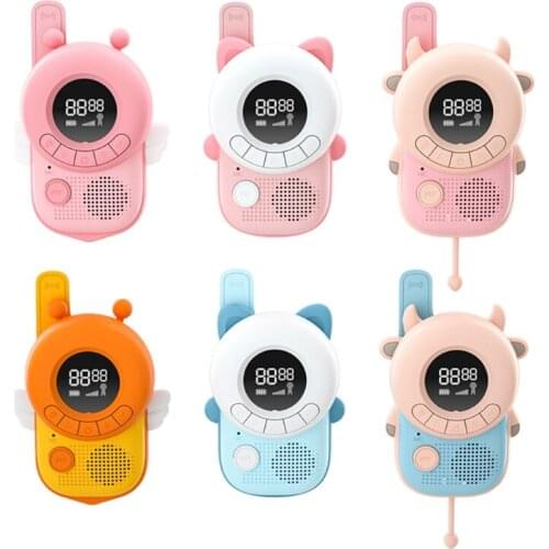 Walkie Talkies for Kids 3 KMs Long Range Children Walky Talky Handheld Radio Kid Toy Best Gifts for Boys and Girls 2Pack 50LA