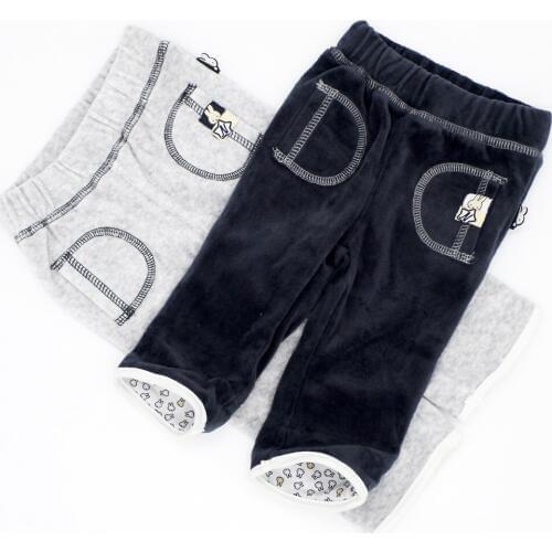 For Infant 50-62 Height Baby Boys Girls Pants High Quality Kids Long Pants Child Fashion Clothing JJYZ108