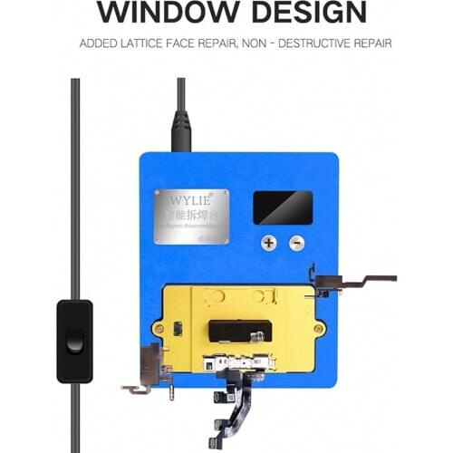 WYLIE K85 disassembly welding table For iphone X XS MAX 11 11PRO MAX face dot matrix repair Motherboard layered laminating