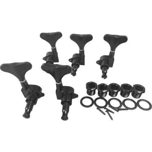 1Set 2L3R Sealed Bass Tuners Tuning Keys Pegs 5 String Bass Machine Heads Musical Instrument Accessories