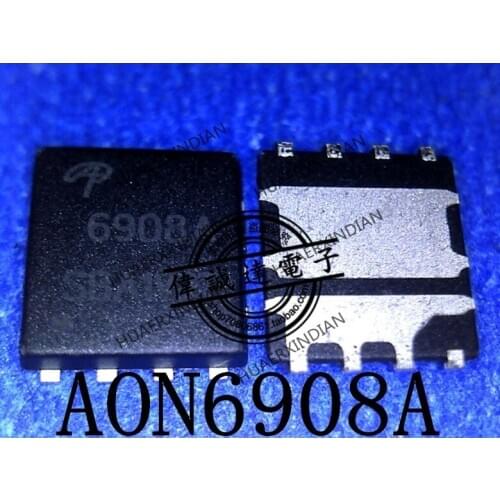 1Pieces New Original AON6908A AO6908A 6908A QFN8 In Stock Real Picture