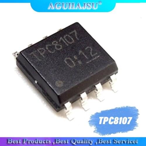 10pcs/lot TPC8107 SOP8 30V13A lithium battery protection IC MOS tube P tube