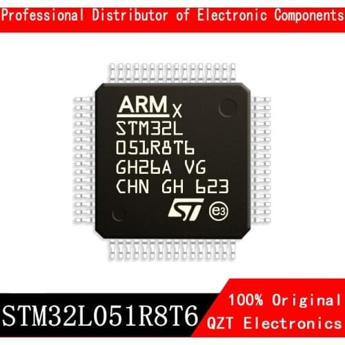 5pcs/lot new original STM32L051R8T6 STM32L051 LQFP64 microcontroller MCU In Stock