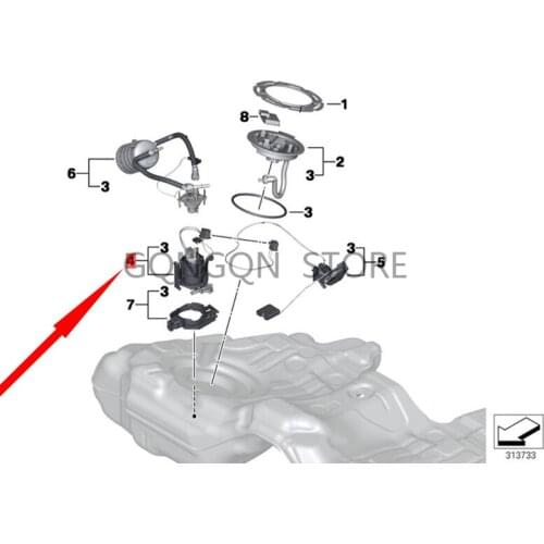 CAR oil pump bm wF01 740i 750i F02 740Li 750Li F01 750i F01 730i F01 750iX F01 ALPINA B7 Gasoline Pump Car Engine Fuel Pump Deli
