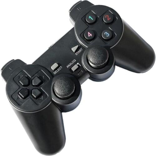 C1FB USB Wireless Double Handle Game Controller Joystick Vibration Joypad Console Game Pad Gamepad for PC