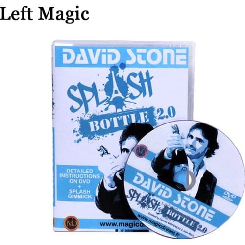 Splash Bottle 2.0 By David Stone & Damien Vappereau (DVD And Gimmick) Magic Tricks Close-Up Stage Street Magic Props