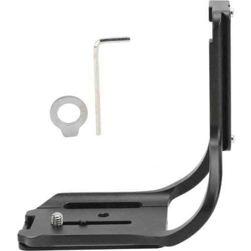 Aluminum Alloy Quick Release L Type Vertical Plate 1/4" Screw for Nikon D6 Camera Photography Accessory