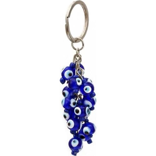 MXME Evil Eye Lucky Charm Protection DIY Key Chains Wall-mounted Window Decorations