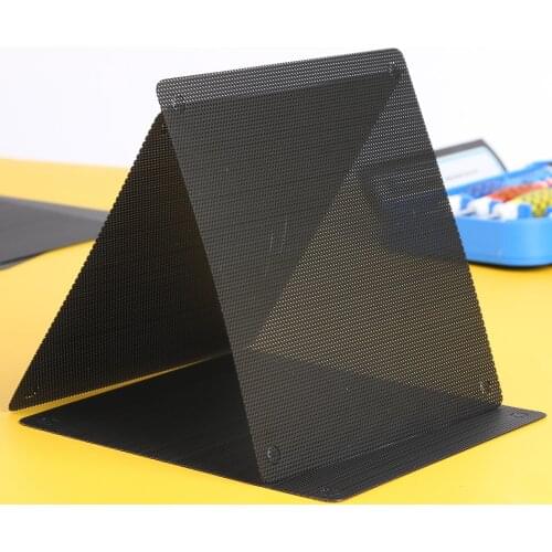 Computer PC Cooler Cover Case Fan Dust Filter Kit 120mm Black Mesh PVC Chassis for Household Computer Safety Parts