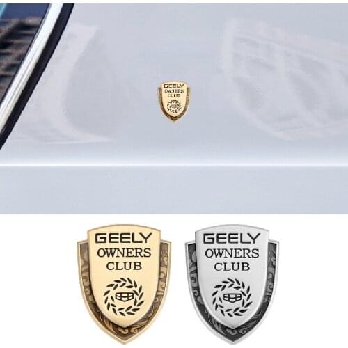 For Geely Emgrand EC7 EC8 X7 7 GE GT EV8 EX7 Vision CK GE MK Bl King Kong Gx7 Car Metal Styling Stickers Whole Body Decoration