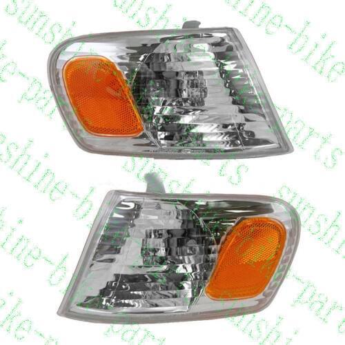 For TOYOTA COROLLA 2001-2002 Car Corner Light Lamp Housing Cover without BULBS 2pcs