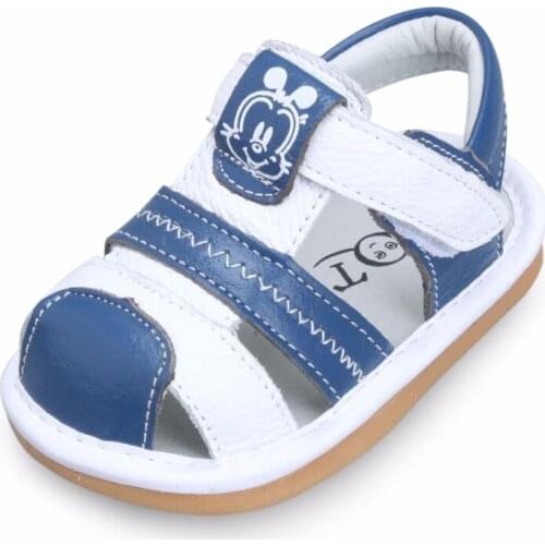 Summer Kids Baby Boys Sandals Girls Toddler Shoes Fashion Leather Non-Slip Breathable Shoes Casual Sneakers Soft Bottom Sandals