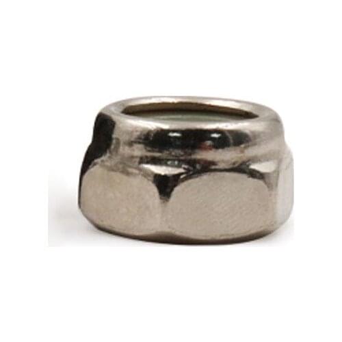 M2 M3 M4-M10 Anti-Loose Nut Nylon Lock Self-locking Non-slip Nut Screw cap Nickel plated