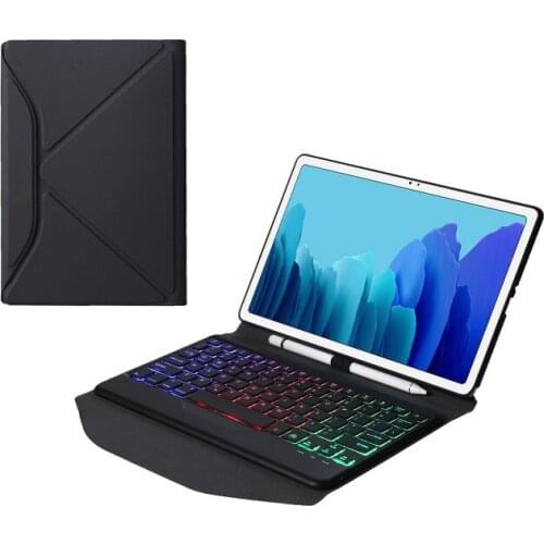 Magnetic Slim PU Leather Case For Samsung Galaxy Tab A7 10.4 T507 T505 T500 Cover Removable Wireless Bluetooth Keyboard Shell
