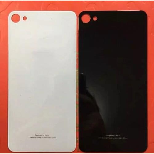 Original 3D Glass Back Housing For MEIZU U10 U20 Back Cover Case Battery Rear Door With Adhesive Sticker Replacement Parts