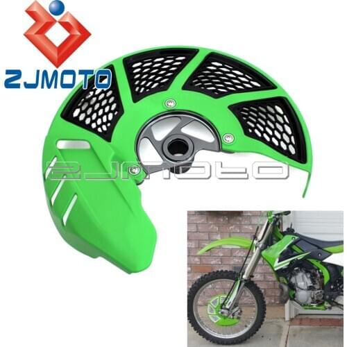 X Brake Disc Protector For Kawasaki KX 125 250 06-08 KX 250F 450F 06-18 KLX 450R 08-16 Motocross Front Brake Disc Guard Cover