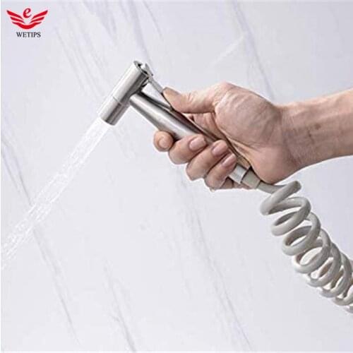 Wetips Handheld Bidet Sprayer Portable Flush Toilet Sprayer Douchette Toilette Hygienic Shower Toilet Water Ducha Bidet Spray