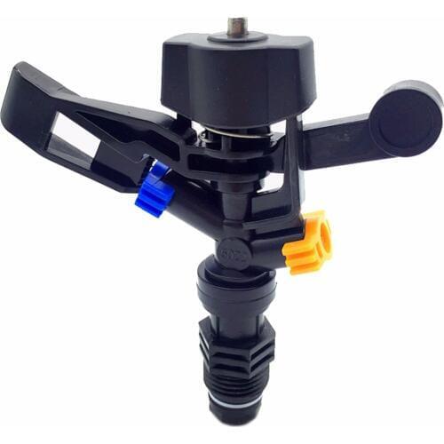 10 Pcs Auto-rotate Arm Nozzle 20mm Male Thread Two Holes Not Adjustable Agriculture Irrigation Garden Lawn Sprinkler Water Mist