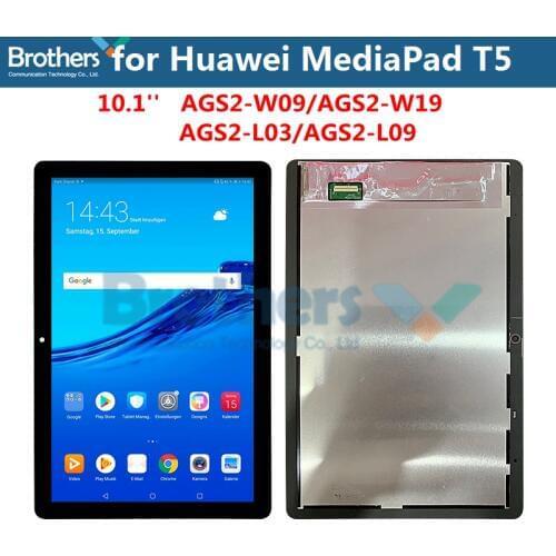 Touch Screen For Huawei MediaPad T5 LCD Screen Display Touch Screen Digitizer for AGS2-W09 W19 L03 L09 Screen Assembly Test Top