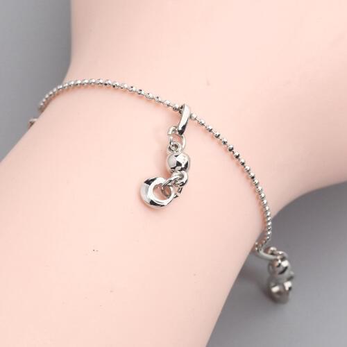 Pretty Fadeless No allergy Silver Bracelet BY0061