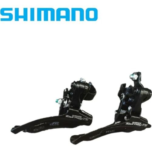 Shimano TOURNEY TZ FD-TZ500 Mountain Bike Down Swing Front Derailleur Clamp Band Mount 3x7/6-speed Bicycle Parts