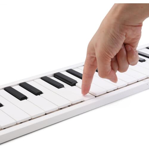 MIDIPLUS Foldable Electronic Keyboard Piano 88 K-eys Folding Piano Portable Digital Piano for Piano Student Musical Instrument