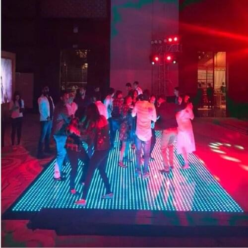 Free Shipping 6pcs Led Wedding Dance Floor digital dance floor size 50*50cm