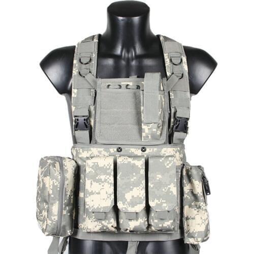 Tactical Military Airsoft Camouflage Uniform Combat Vest Army Clothing US Navy Seal Tactics Protection Python Multi-pocket vest