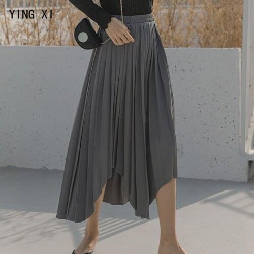 YING XI Women's Pleated Skirts