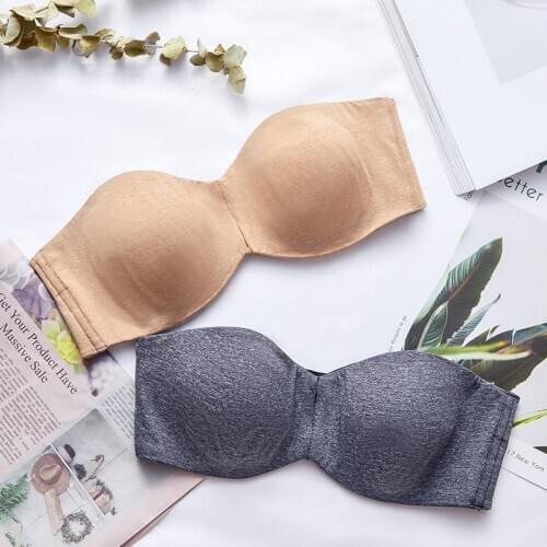 Womens Full Coverage Non-padded Underwire Minimizer Support Multitway Strapless Bra