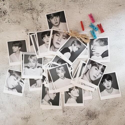 56PCS Kpop Bangtan Boys Wings Commemorative Collectors LOMO Card Photocard Love Yourself JIMIN JIN SUGA JUNG KOOK Gift