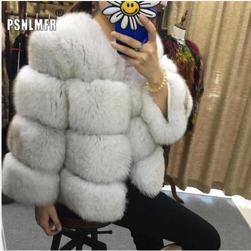 Hot Selling Classic Womens Real Fox Fur Coat Outerwear Natural Fur Winter Woman Coat Luxury Customize Factory Real Price Coat
