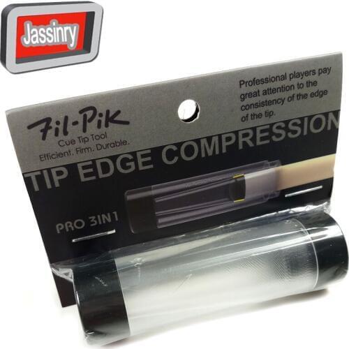 Jassinry 2018 latest multi-functional Billiards Pool repairer tools 3in1 Tip prik+burnisher+radian shaping Billiard accessories