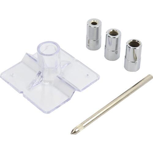 5pcs Mini Pocket Hole Jig 6/8/10mm Drill Guide Drive Adapter For Drilling Locator Dowel Jig Guide Woodworking Tools