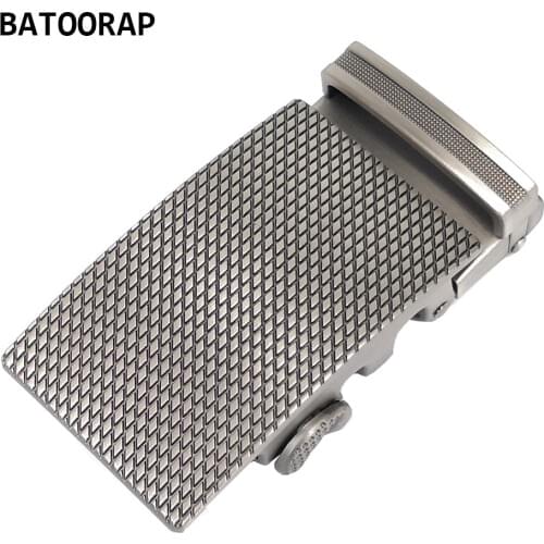 Mens Belt Automatic Buckles Fashion Brand Alloy Belt Buckle 40mm Gray Durable Fits In 3.5 CM Ratchet Belts Casual Styles