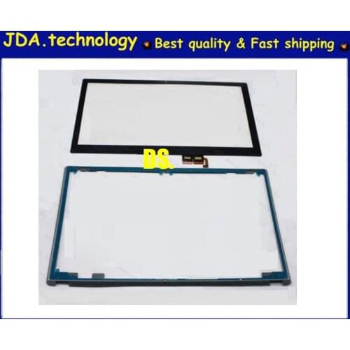 NEW For Acer Aspire V5-571 V5-571P V5-571PG V5-531P series V5-571P-6429 V5-571P-6408 Touch Screen Digitize+ Bezel cover,Silver