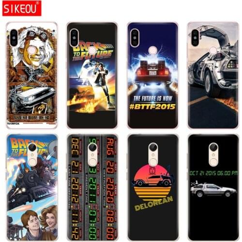 Silicone Cover phone Case for Xiaomi redmi 5 4 1 1s 2 3 3s pro PLUS redmi note 4 4X 4A 5A Delorean Back To The Future machine