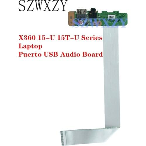 SZWXZY For HP Envy X360 15-U 15T-U Series Laptop Puerto USB Audio Board 774600-001 DA0Y61AB6D0