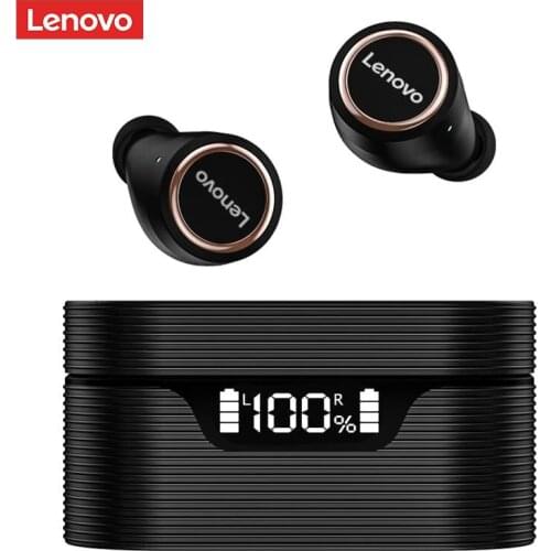 Lenovo TWS Bluetooth-compatible Earphones LP12 Charging Box Wireless With Microphone Touch Control HiFi Headset