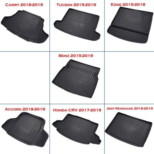 Waterproof Cargo Liner Rear Trunk Boot Mat Cover Floor Tray Protector Pad For Many Car Models
