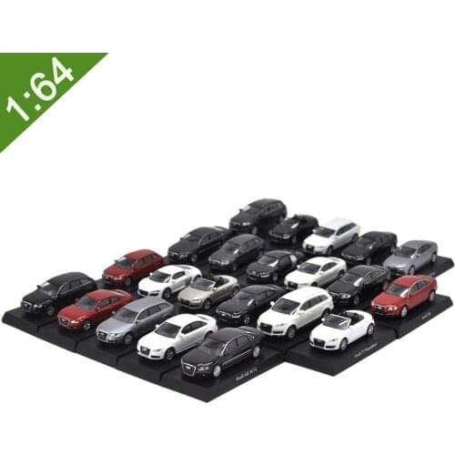 High Meticulous 1:64 A3 A4 A5 A6 A8 R8 S6 Q7 TT Alloy Model Car Static Metal Model Vehicles For Collectibles Gift