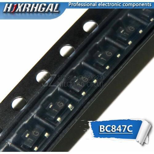 1pcs BC847C SOT-23 BC847 SOT23 SOT SMD SOT23-3 3B transistor