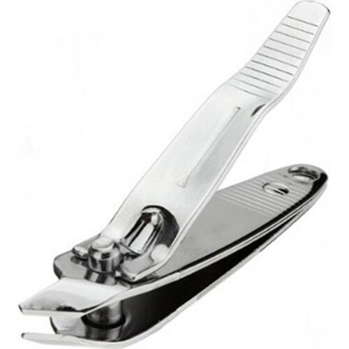 1pc free shipping Sharp Metal Fingernail Nail ClipPers Cutters Scissor Manicure Trim Tool