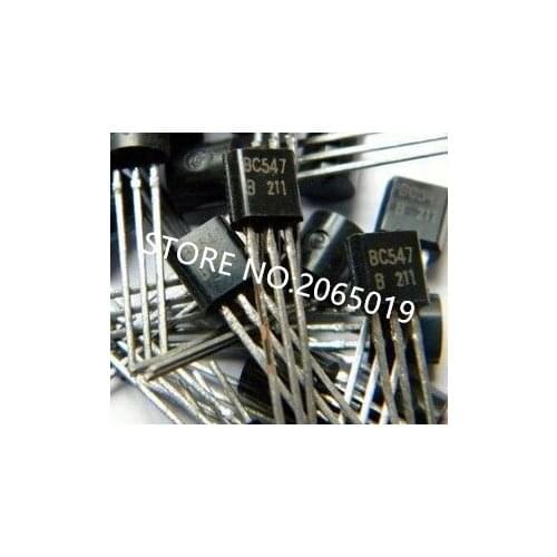 500PCS BC547C BC557C BC547 TO-92 Power transistor
