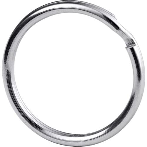 Pareto 1000pcs 20mm 304 stainless steel split key rings keyrings for key chain keychain accessories DIY SS1220